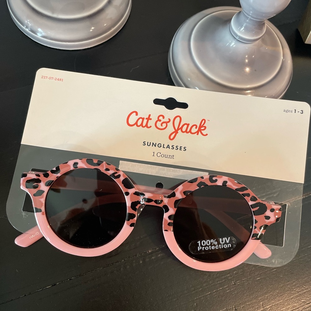 New Sunglasses Pink Leopard